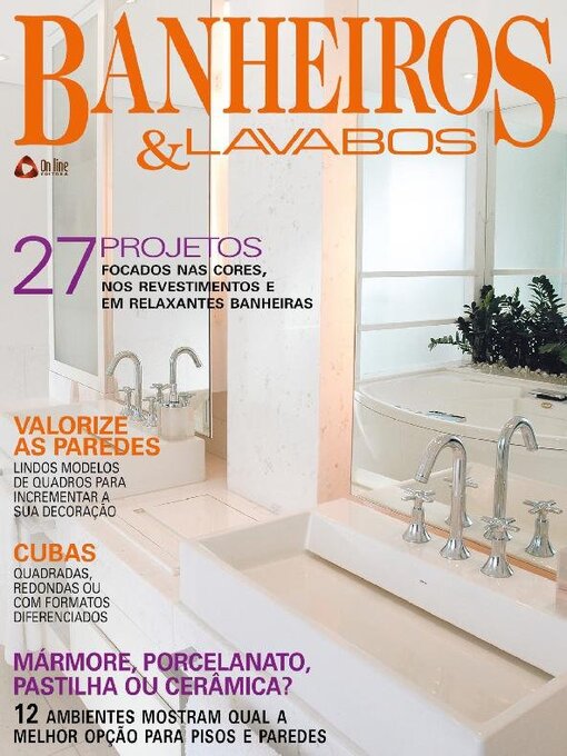 Title details for Banheiros e Lavabos by Online Editora - Available